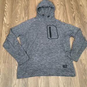 American Eagle Outfitters Active Flex Hoodie Mens Size XL Gray Heather Pullover
